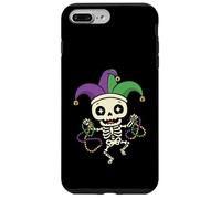 Carcasa para iPhone 7 Plus/8 Plus Lindo Esqueleto de Mardi Gras Divertido Carnaval Chibi Dancing Bones
