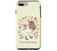 Carcasa para iPhone 7 Plus/8 Plus Lindo Ganso Libros Que Llevan Libros académicos Arte de Aves