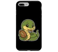 Carcasa para iPhone 7 Plus/8 Plus Lindo Serpiente Rugby Mascota Dibujos Animados