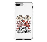 Carcasa para iPhone 7 Plus/8 Plus Lindos triángulos de Amor matemáticas Eres Agudo Y