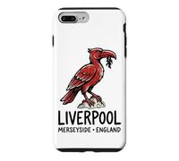 Carcasa para iPhone 7 Plus/8 Plus Liverpool Merseyside England Zine-Ink Hígado Bird