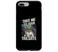 Carcasa para iPhone 7 Plus/8 Plus Llévame a tu portón Trasero, Divertido Espacio de Palomitas alienígenas