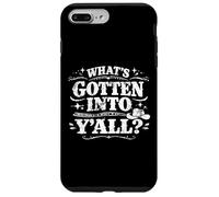 Carcasa para iPhone 7 Plus/8 Plus Lo Que Tiene en ustedes Divertido Estilo sureño al Estilo Occidental