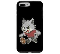 Carcasa para iPhone 7 Plus/8 Plus Lobo Rugby Correr Dibujos
