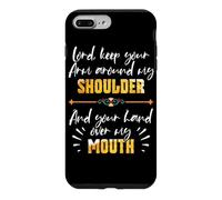 Carcasa para iPhone 7 Plus/8 Plus Lord Keep Your Arm Around My Shoulder and Hand Over My Mouth