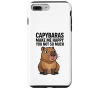 Carcasa para iPhone 7 Plus/8 Plus Los capibaras me Hacen Feliz no Tanto