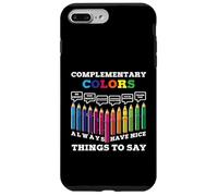 Carcasa para iPhone 7 Plus/8 Plus Los Colores complementarios Siempre Tienen Cosas Bonitas Que Decir Artista