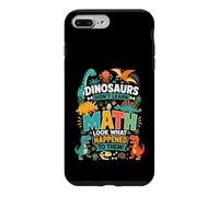 Carcasa para iPhone 7 Plus/8 Plus Los Dinosaurios odian Las matemáticas Miran lo Que Les pasó
