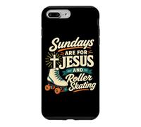 Carcasa para iPhone 7 Plus/8 Plus Los domingos Cristianos clásicos de Patinadores Son para Jesús y
