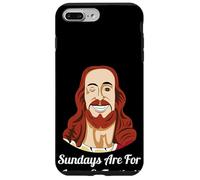 Carcasa para iPhone 7 Plus/8 Plus Los domingos Son para Jesús y el fútbol
