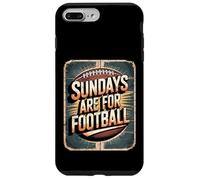 Carcasa para iPhone 7 Plus/8 Plus Los domingos Son para los fanáticos del fútbol Vintage
