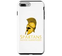 Carcasa para iPhone 7 Plus/8 Plus Los espartanos Nunca se rinden - Historia Griega Antigua Esparta