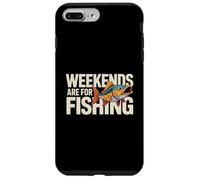 Carcasa para iPhone 7 Plus/8 Plus Los Fines de Semana Son para la Pesca, Estilo Divertido de Pescador
