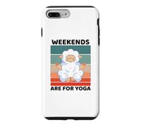 Carcasa para iPhone 7 Plus/8 Plus Los Fines de Semana Vintage Lindos Amantes de Las ovejas Son para Yoga