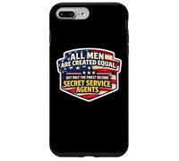 Carcasa para iPhone 7 Plus/8 Plus Los Hombres Son Iguales, Solo los Mejores se convierten en Agentes del Servicio Secreto