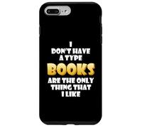 Carcasa para iPhone 7 Plus/8 Plus Los Libros Son lo único Que me Gusta Fast Speed Reader Book