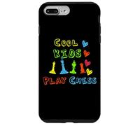 Carcasa para iPhone 7 Plus/8 Plus Los niños geniales juegan al ajedrez para jóvenes Jaque Mate Jugadores de ajedre