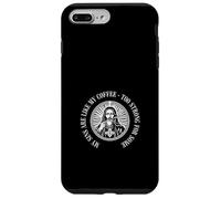 Carcasa para iPhone 7 Plus/8 Plus Los pecados Son, como Dice mi café Fuerte, Popular café, Iglesia.