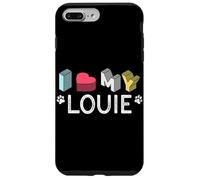 Carcasa para iPhone 7 Plus/8 Plus Louie Nombre de Perro Personalizado Louie Pet Lover