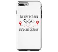 Carcasa para iPhone 7 Plus/8 Plus Love Between Sisters Knows No Distance Big Sister Little Sis