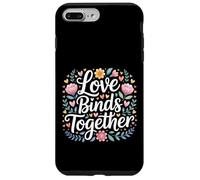 Carcasa para iPhone 7 Plus/8 Plus Love Binds Together Relación de conexión romántica -