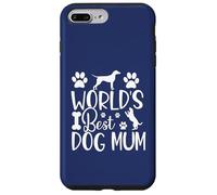 Carcasa para iPhone 7 Plus/8 Plus Love My Pet Pup Saying Cute Bones Funny World, la Mejor mamá de Perros