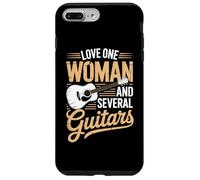 Carcasa para iPhone 7 Plus/8 Plus Love One Woman and Several Guitars