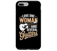 Carcasa para iPhone 7 Plus/8 Plus Love One Woman and Several Guitars
