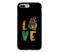 Carcasa para iPhone 7 Plus/8 Plus Love Rottweiler Dog Sunflower Tie Dye Funny Puppy Lover