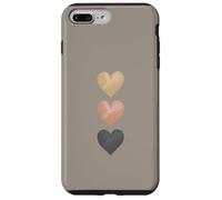 Carcasa para iPhone 7 Plus/8 Plus Love - Three Hearts