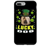 Carcasa para iPhone 7 Plus/8 Plus Lucky Dog Briard Leprechaun Funny St Patricks Day
