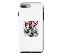 Carcasa para iPhone 7 Plus/8 Plus Lucretius De Rerum Natura Filosofía del atomista Romano
