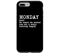 Carcasa para iPhone 7 Plus/8 Plus Lunes Diccionario Definición Humor Cita
