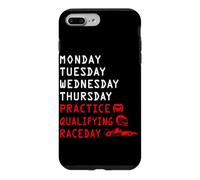 Carcasa para iPhone 7 Plus/8 Plus Lunes Martes Miércoles Jueves Práctica Clasificatoria Carrera