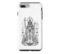 Carcasa para iPhone 7 Plus/8 Plus Maat Pluma Verdad Antiguo Egipcio Equilibrio Mito Arte