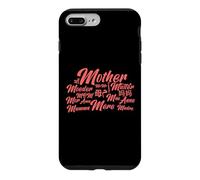 Carcasa para iPhone 7 Plus/8 Plus Madre Mama Moeder Mãe En Idiomas Extranjeros Día de la Madre Mamá