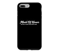 Carcasa para iPhone 7 Plus/8 Plus Maid of Honor from Bride for Sister
