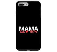 Carcasa para iPhone 7 Plus/8 Plus Mamá EST 1974 - Celebración de Cumpleaños Maternidad