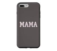 Carcasa para iPhone 7 Plus/8 Plus Mama Floral Patchwork Style Lettering Cute Vintage Mom