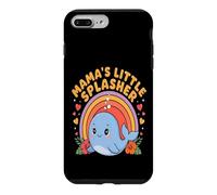 Carcasa para iPhone 7 Plus/8 Plus Mama's Little Splasher Cute Whale Mom Kids
