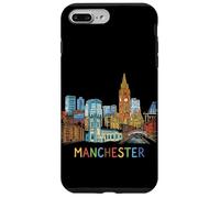 Carcasa para iPhone 7 Plus/8 Plus Manchester, Inglaterra, Recuerdo, Ciudad, hito Regalo