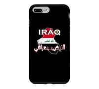Carcasa para iPhone 7 Plus/8 Plus Mapa de Bandera de Irak Vintage para Amantes iraquíes 2026 Hombres, Mujeres y niños
