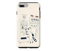 Carcasa para iPhone 7 Plus/8 Plus Máquina Expendedora Japonesa Mapache Shibuya Tokio