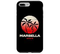 Carcasa para iPhone 7 Plus/8 Plus Marbella España Palmera Andalucía Playa Puesta De Sol Diseño