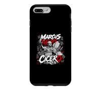 Carcasa para iPhone 7 Plus/8 Plus Marcus Tullius Cicerón Orador Romano Estoico Filosofía Latín