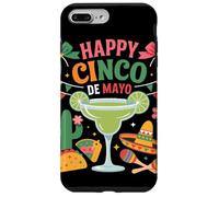 Carcasa para iPhone 7 Plus/8 Plus Margarita Cactus Taco Fiesta Happy Cinco De Mayo Celebración