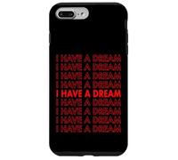 Carcasa para iPhone 7 Plus/8 Plus Martin Luther King Jr. Día Tengo Un Sueño Retro