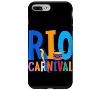 Carcasa para iPhone 7 Plus/8 Plus Máscara de Carnaval de Río Brasil Festival de Brasil Recuerdo brasileño