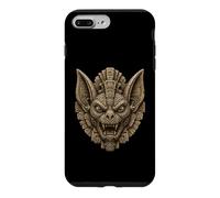 Carcasa para iPhone 7 Plus/8 Plus Máscara guardiana de murciélago Maya, Arte del Templo de reliquia de Piedra Antigua