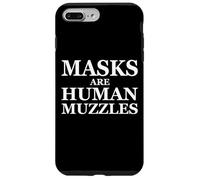 Carcasa para iPhone 7 Plus/8 Plus Masks Are Human Muzzles Anti Medical Safety Face Mask